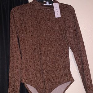 Cheetah print bodysuit